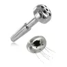 Stainless Steel Penis Plug Piss Soaker 8mm